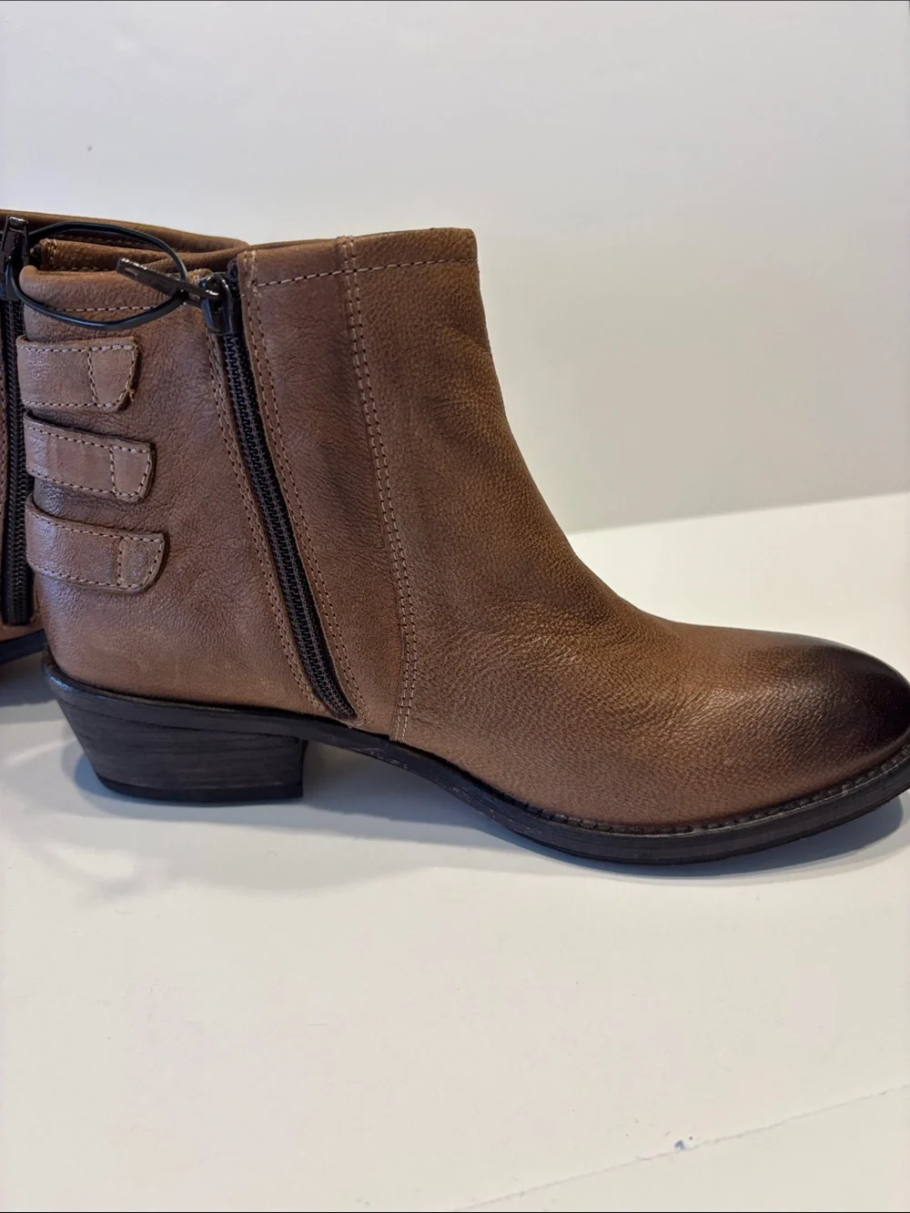 NWOT - MIA Women's Neal Brown Leather Ankle Boots